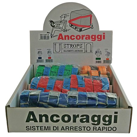 ESPOSITORE DA BANCO ANCORAGGI