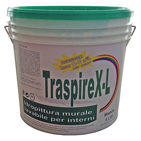 IDROPITTURA MURALE TRASPIREX-L