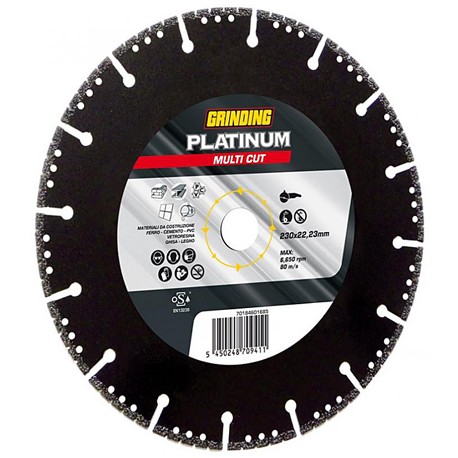 DISCO DIAMANTATO MULTI CUT
