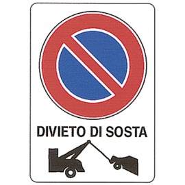 CARTELLO 'DIVIETO DI SOSTA'