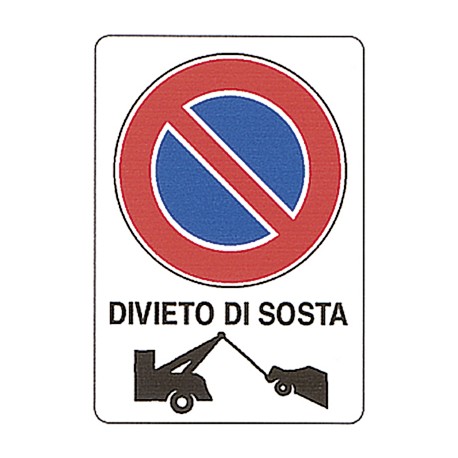 CARTELLO 'DIVIETO DI SOSTA'