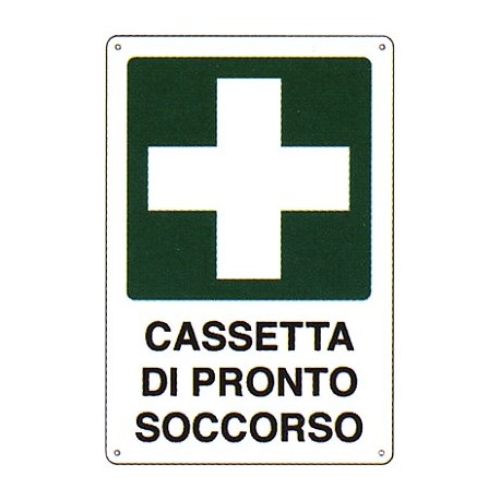 CARTELLO 'CASSETTA PRONTO SOCCORSO'