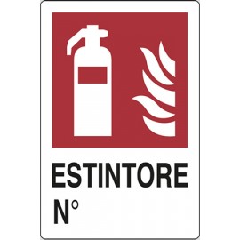 CARTELLO 'ESTINTORE'