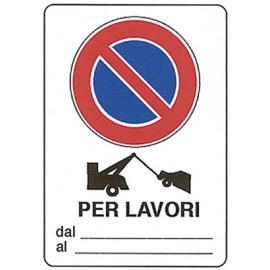 CARTELLO 'DIVIETO DI SOSTA'