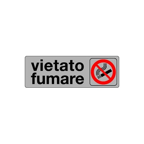 ETICHETTA 'VIETATO FUMARE LEGGE 2005'
