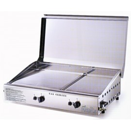 PLANCHA INOX CON COPERCHIO ART. 4071