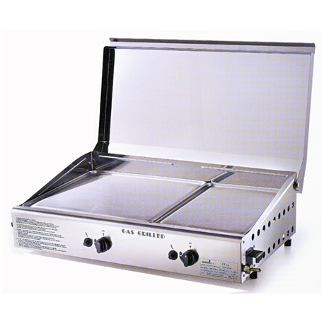 PLANCHA INOX CON COPERCHIO ART. 4071