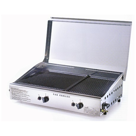 PLANCHA INOX CON COPERCHIO ART. 4069
