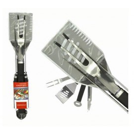 SET 3 PEZZI INOX