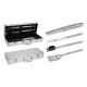 SET 4 PEZZI INOX IN VALIGETTA