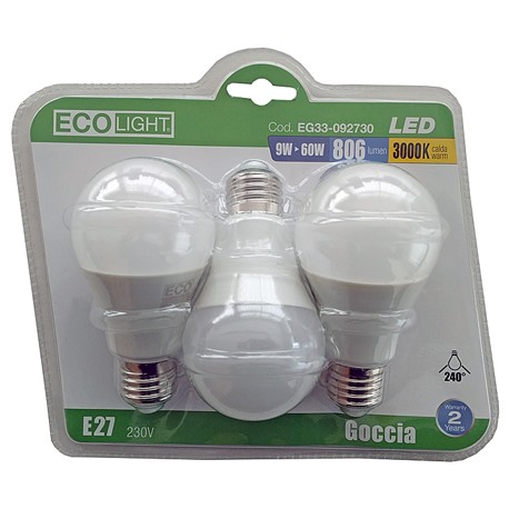 LAMPADINA LED GOCCIA