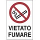 CARTELLO 'VIETATO FUMARE'