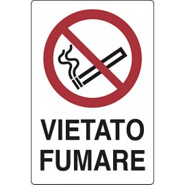 CARTELLO 'VIETATO FUMARE'