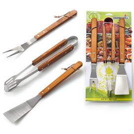 SET 3 PEZZI PER BARBECUE