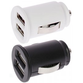 ADATTATORE AUTO CON 2 PORTE USB