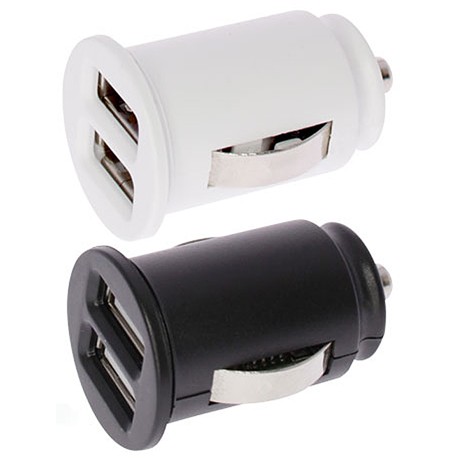 ADATTATORE AUTO CON 2 PORTE USB