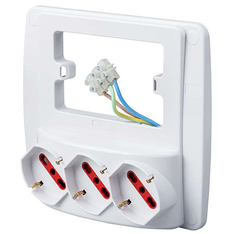 MULTIPRESA DA PARETE "EMILIA SMART"