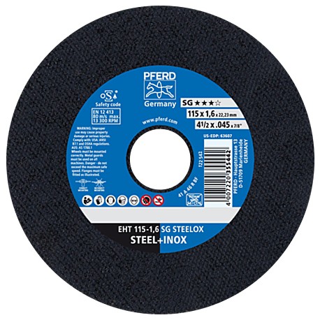 DISCO PER TAGLIO SG STEELOX