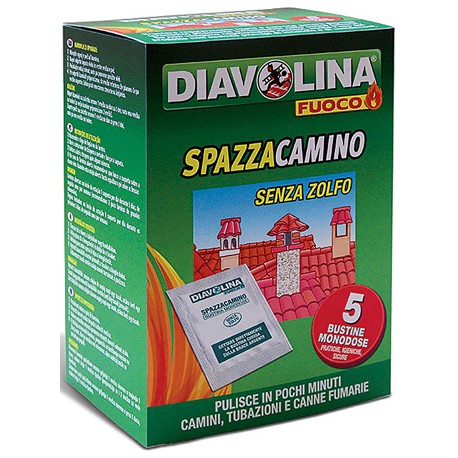 SPAZZACAMINO DIAVOLINA BUSTE