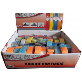 ESPOSITORE CINGHIE 36 PEZZI