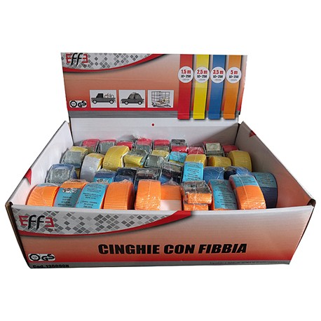 ESPOSITORE CINGHIE 36 PEZZI