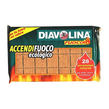 ACCENDIFUOCO ECOLOGICO DIAVOLINA