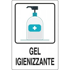 CARTELLO GEL IGIENIZZANTE