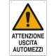 CARTELLO 'USCITA AUTOMEZZI'