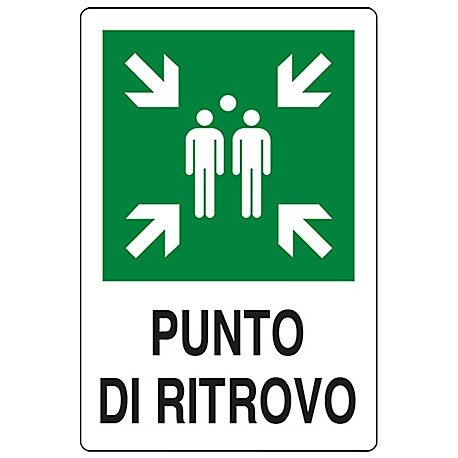 CARTELLO PUNTO DI RITROVO