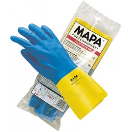 GUANTI LATTICE GIALLO-BLU MAPA 405