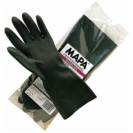 GUANTI NEOPRENE NERO MAPA 415