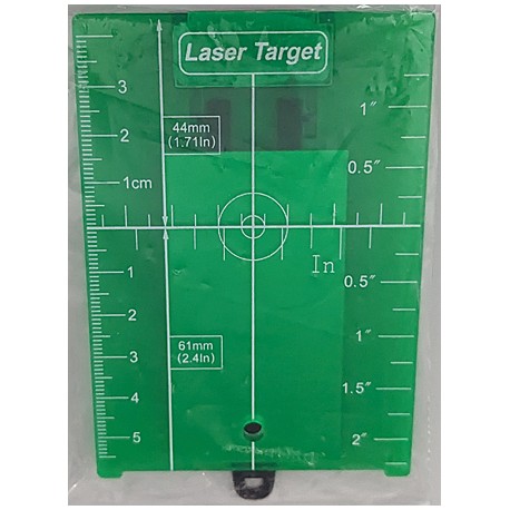 PIASTRA TARGET VERDE PER LINO