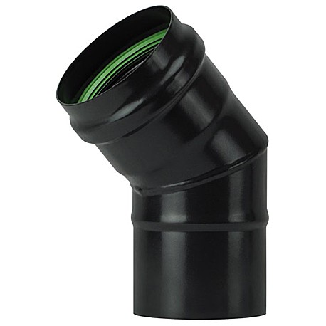GOMITO PER STUFE PELLET 45 GRADI