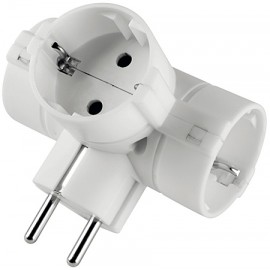 ADATTATORE TRIPLO SCHUKO
