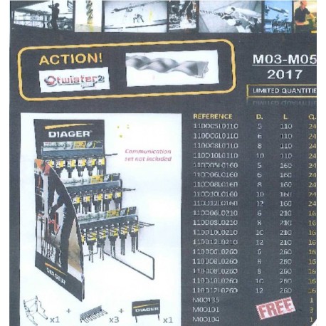 ESP.METALLO 360 PUNTE SDS-PLUS