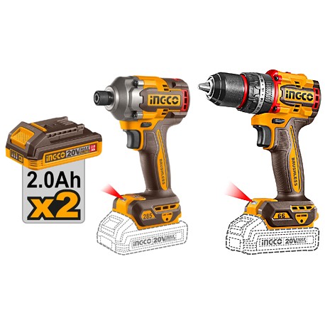 SET AVVITATORE+IMPULSI 2B 2AH