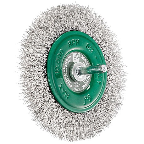 SPAZ.INOX.CIRCOL.c/CODO. mm100