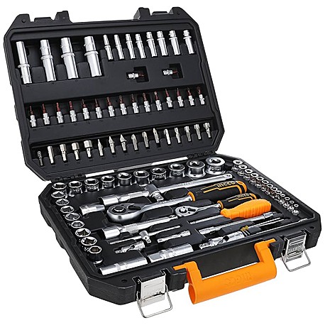 SET 94 BUSSOLE + CRICCHETTI DA 1/2' E 1/4'