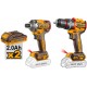 SET TRAPANO AVVITATORE + TRAPANO AD IMPULSI