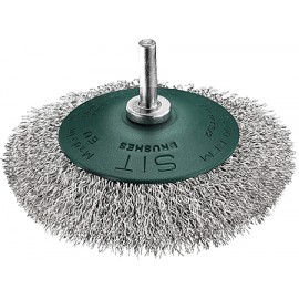 SPAZZOLA CONICA INOX CON GAMBO