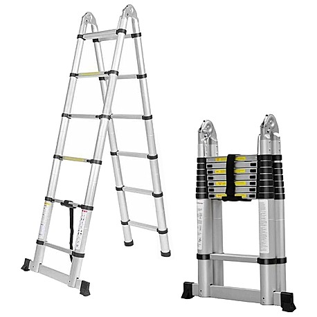 SCALA TELESCOPICA PIEGHEVOLE