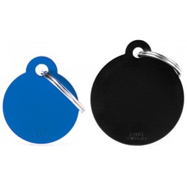 MEDAGL. TONDA PICCOLA BLU