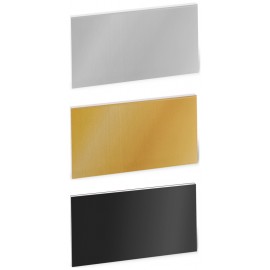 TARGH. MM.80X48 OTTONE BRUNITO