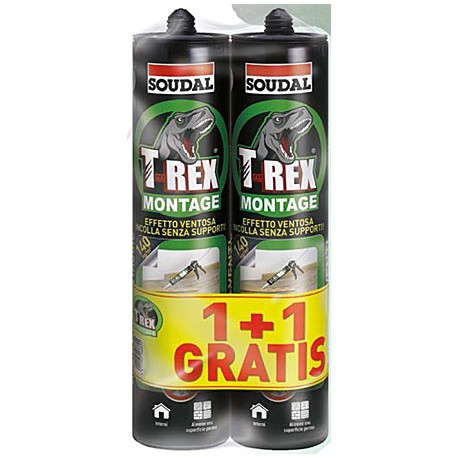 ADESIVO T-REX 1+1 BIANCO